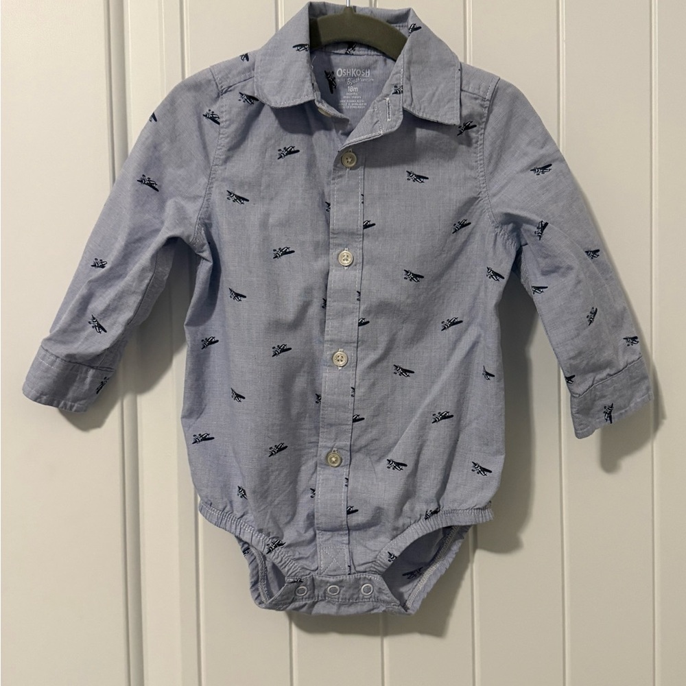 OshKosh B'gosh Blue Button Down Shirt